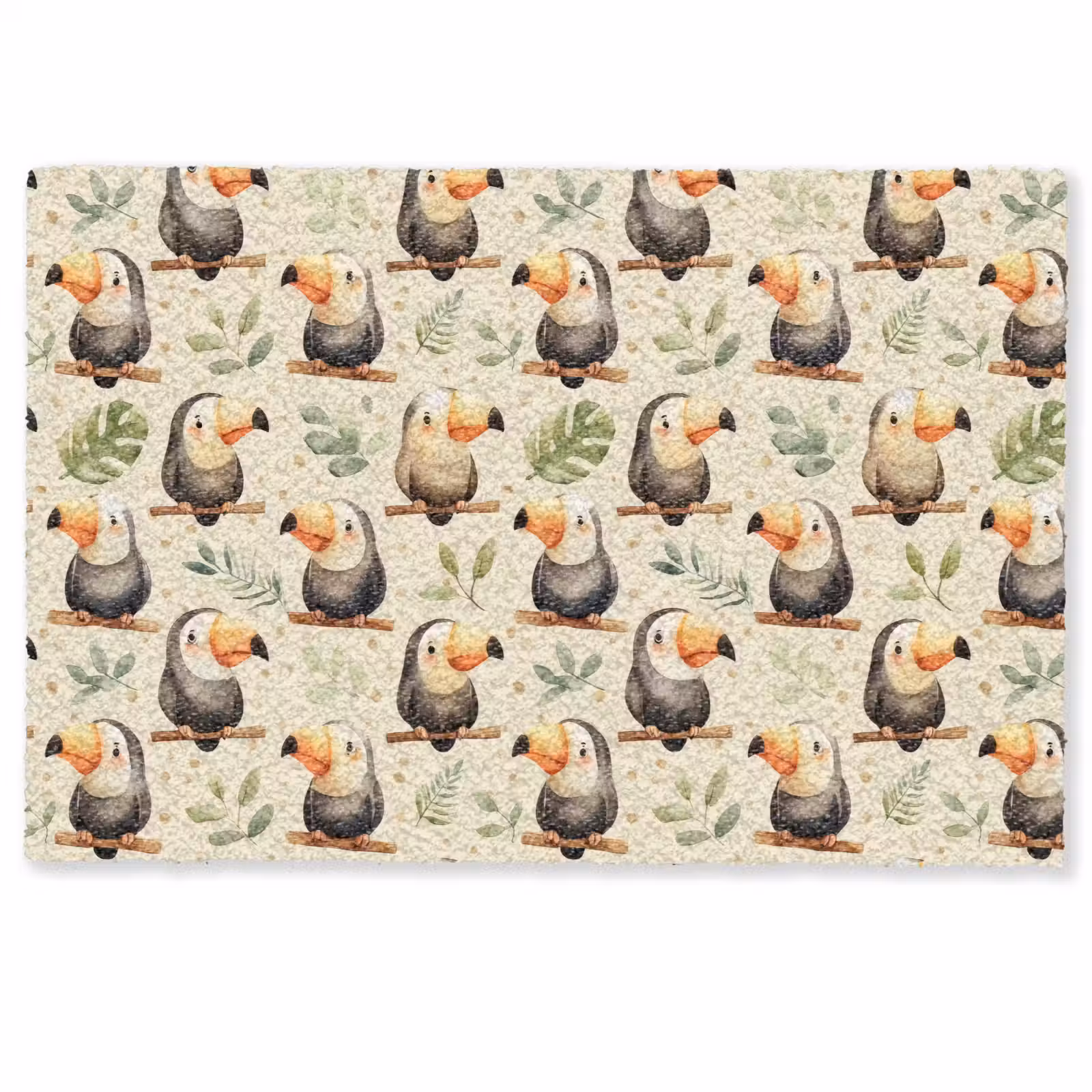 Deurmat - Toekans - Exotisch - Kleurrijk — 1