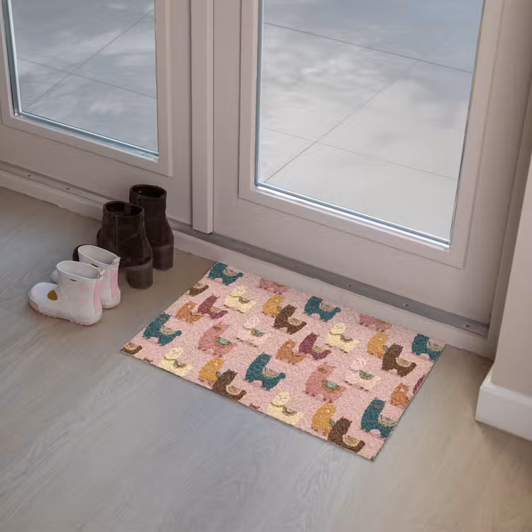 Deurmat - Alpaca's - Patroon - Kleurrijk — 8