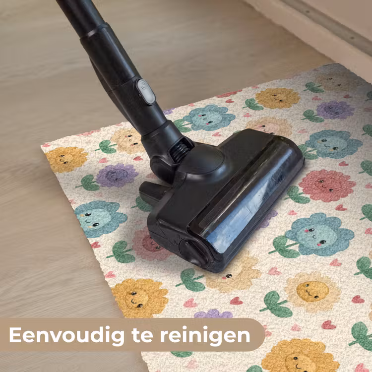 Deurmat - Bloemen - Hartjes - Kleurrijk — 9