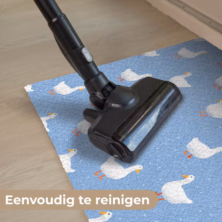 Deurmat - Ganzen - Elegant - Blauw — 9