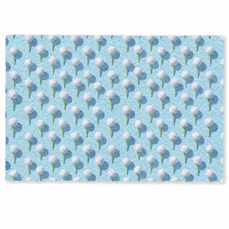 Deurmat - Golf - Ballen - Blauw — 1
