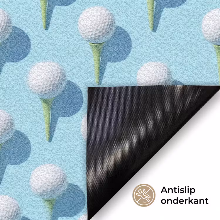 Deurmat - Golf - Ballen - Blauw — 6