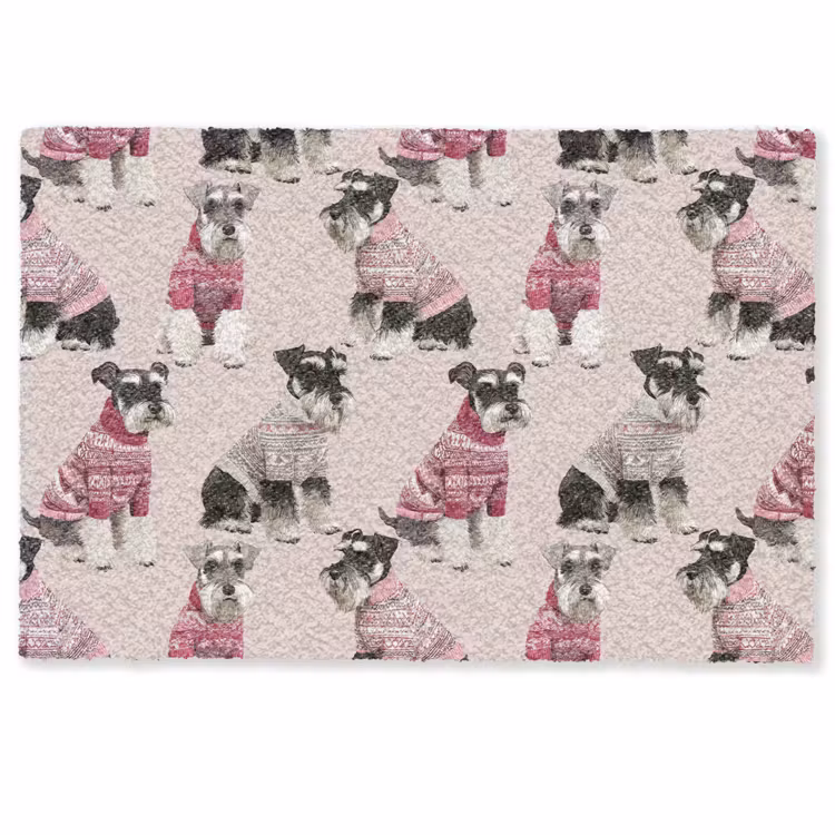 Deurmat - Honden - Truien - Rood — 1