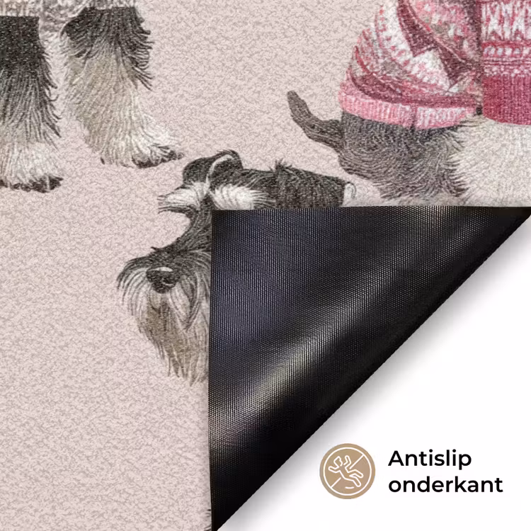 Deurmat - Honden - Truien - Rood — 6