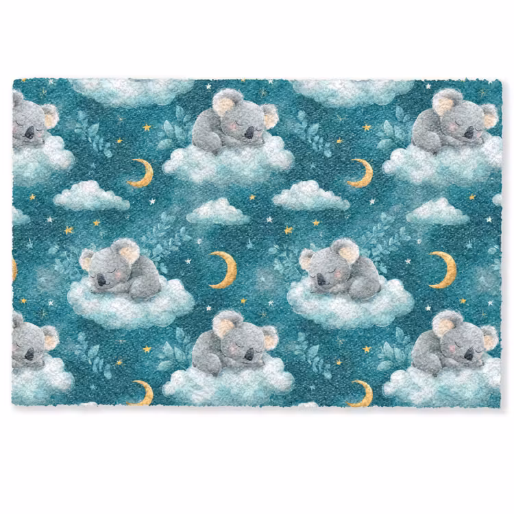 Deurmat - Koala's - Betoverend - Blauw — 1