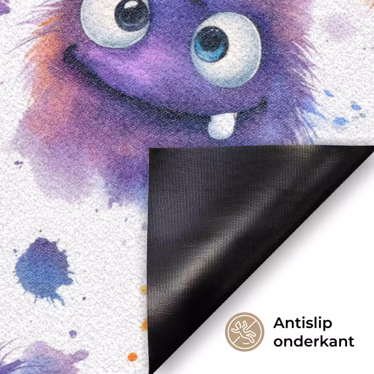 Deurmat - Monstertjes - Aquarel - Kleurrijk — 6