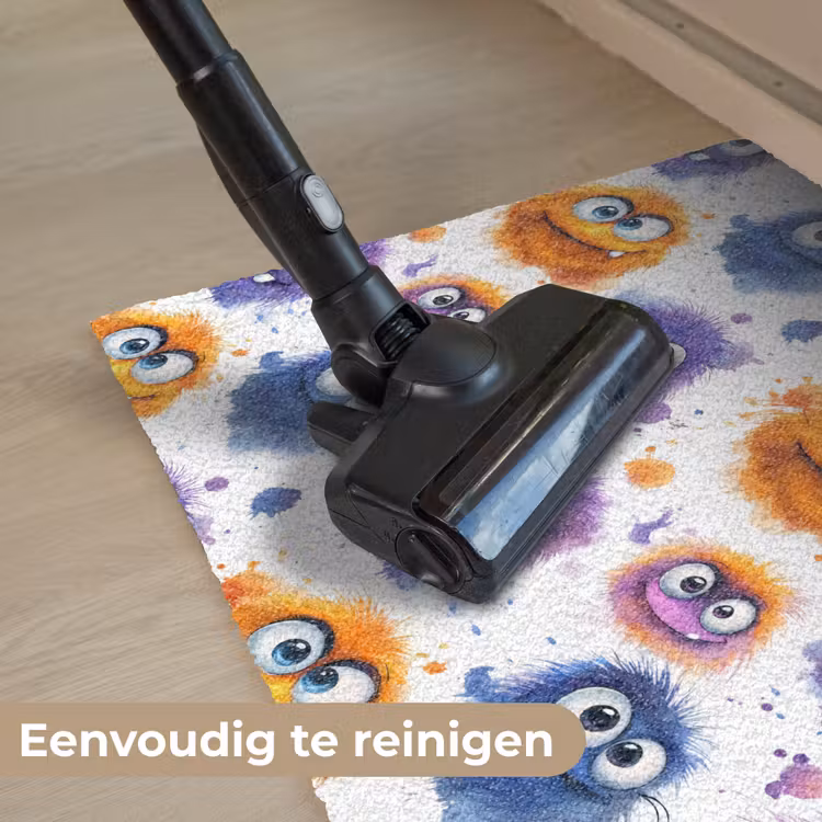 Deurmat - Monstertjes - Aquarel - Kleurrijk — 9