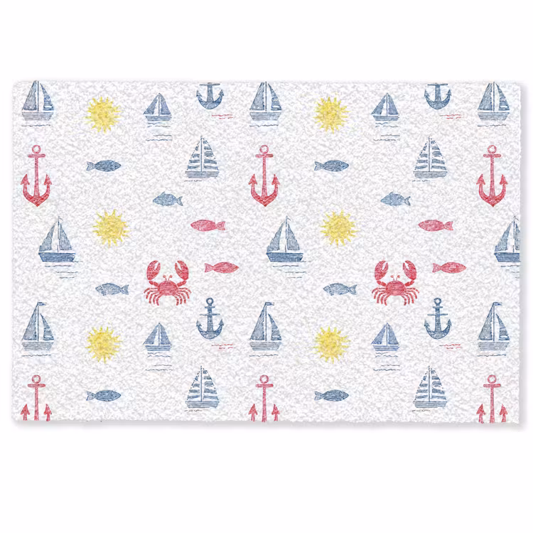 Deurmat - Nautisch - Illustraties - Kleurrijk — 1