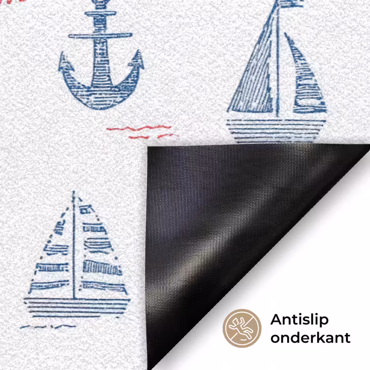 Deurmat - Nautisch - Illustraties - Kleurrijk — 6