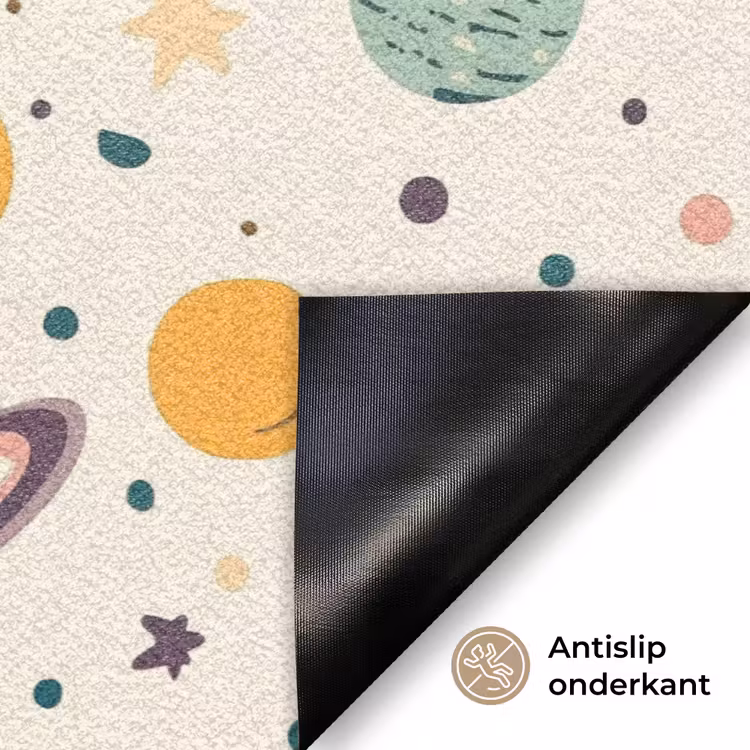 Deurmat - Planeten - Retro - Kleurrijk — 6