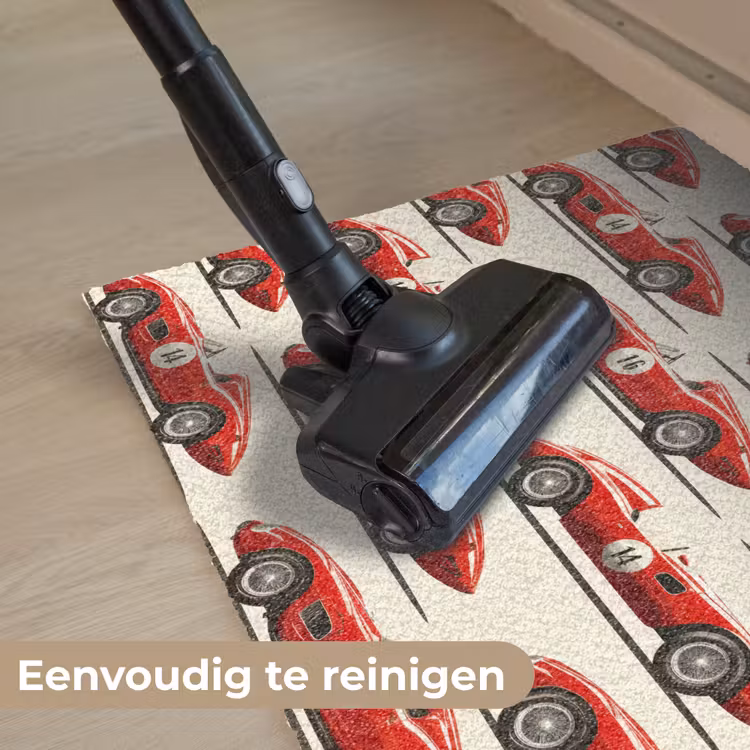 Deurmat - Raceauto - Retro - Rood — 9