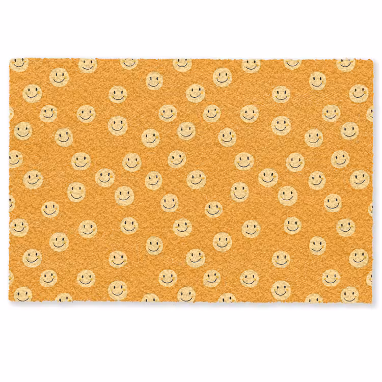 Deurmat - Smileys - Retro - Heel — 1