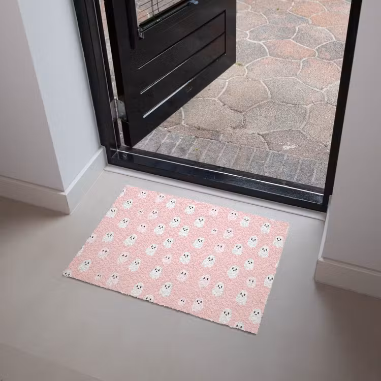 Deurmat - Spookjes - Patroon - Roze — 4