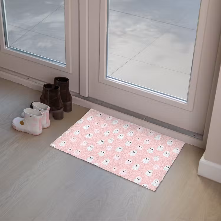 Deurmat - Spookjes - Patroon - Roze — 8