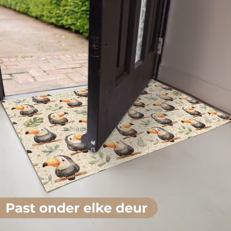 Deurmat - Toekans - Exotisch - Kleurrijk — 7