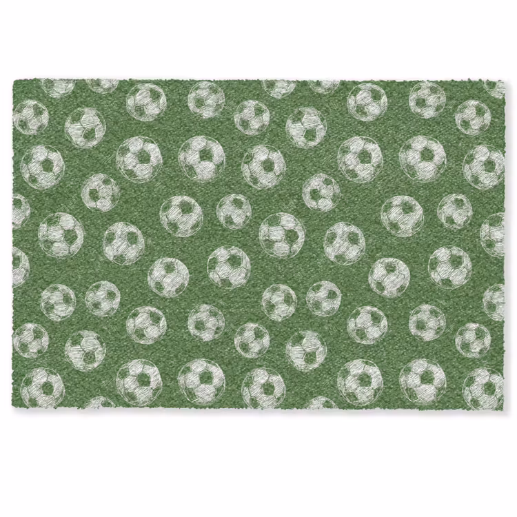 Deurmat - Voetbal - Sport - Groen — 1