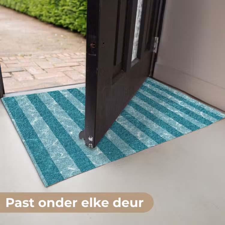 Deurmat - Zwembad - Strepen - Groen — 7
