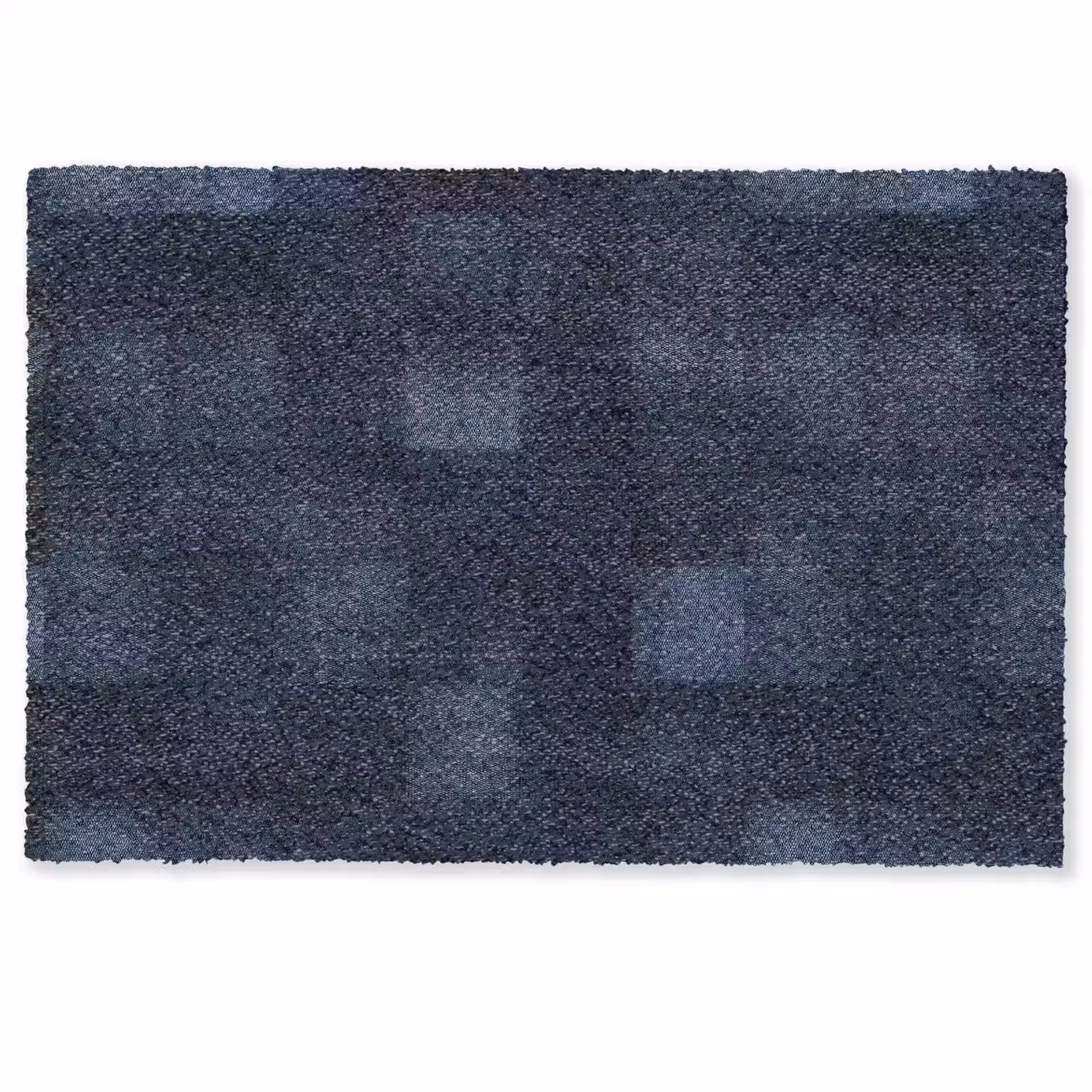 Deurmat - Patroon - Ruit - Marineblauw — 1