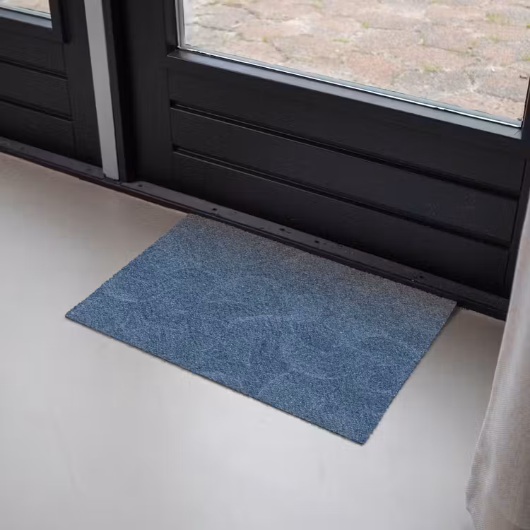 Deurmat - Golven - Textuur - Patroon - Blauw — 2