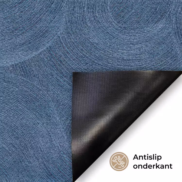 Deurmat - Golven - Textuur - Patroon - Blauw — 6