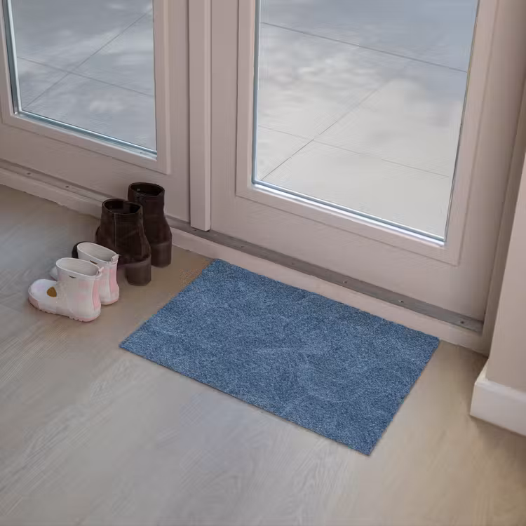 Deurmat - Golven - Textuur - Patroon - Blauw — 8