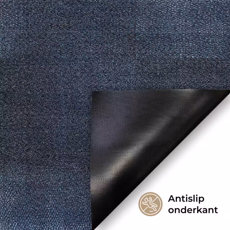 Deurmat - Patroon - Ruit - Marineblauw — 6