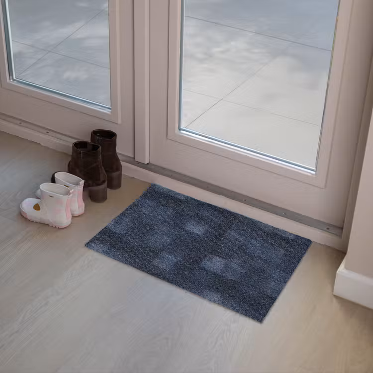 Deurmat - Patroon - Ruit - Marineblauw — 8