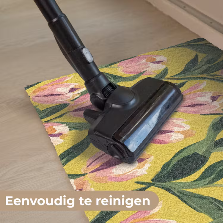 Deurmat - Tulpen - Botanisch - Geel — 9