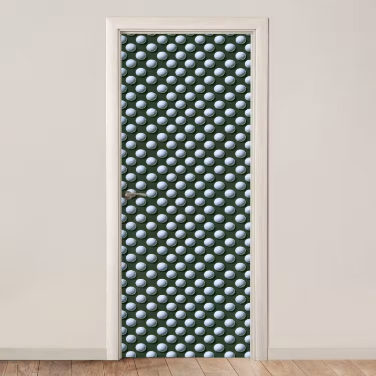 Deursticker - Ballen - Golf - Groen — 1