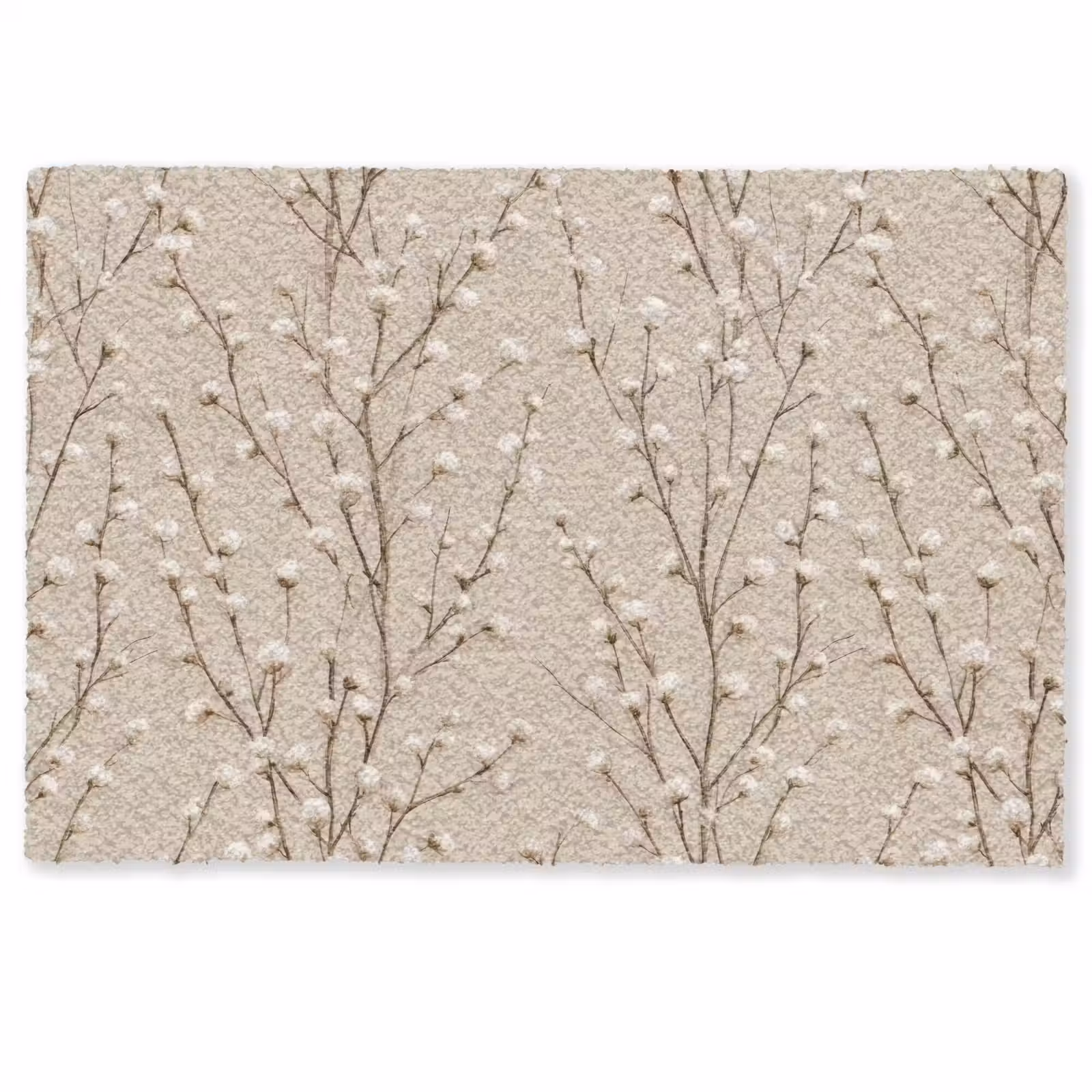 Deurmat - Katoen - Natuur - Taupe — 1