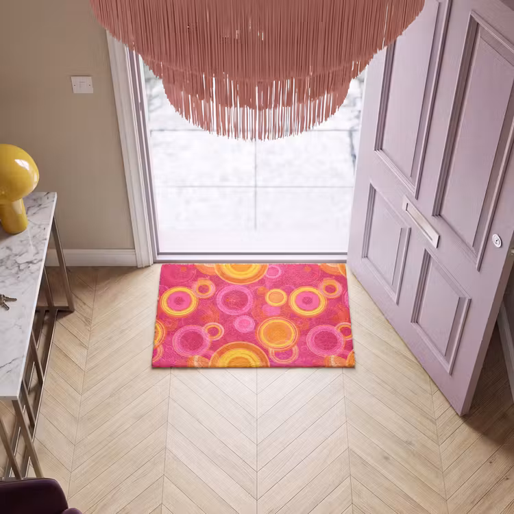 Deurmat - Cirkels - Design - Kleurrijk — 4