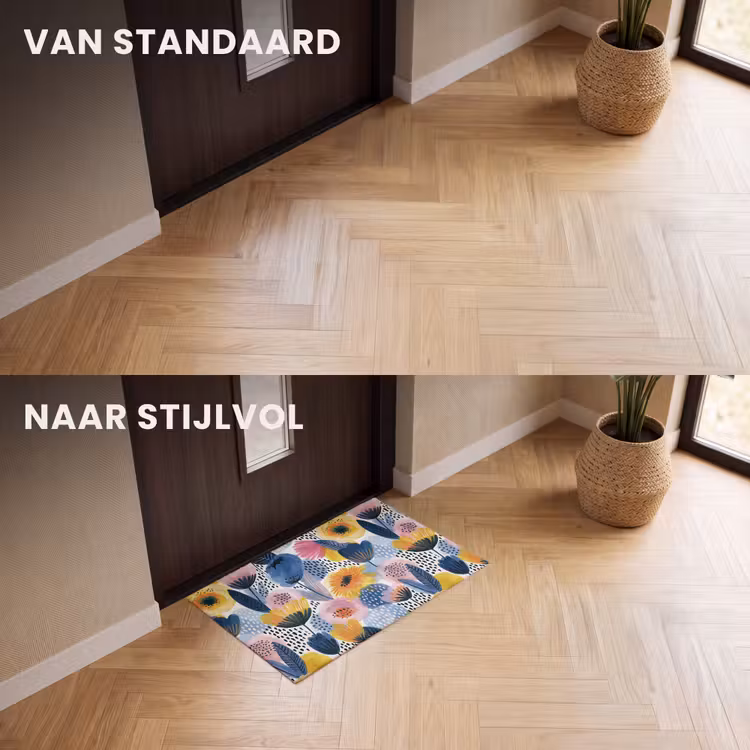 Deurmat - Creatief - Patroon - Kleurrijk — 3