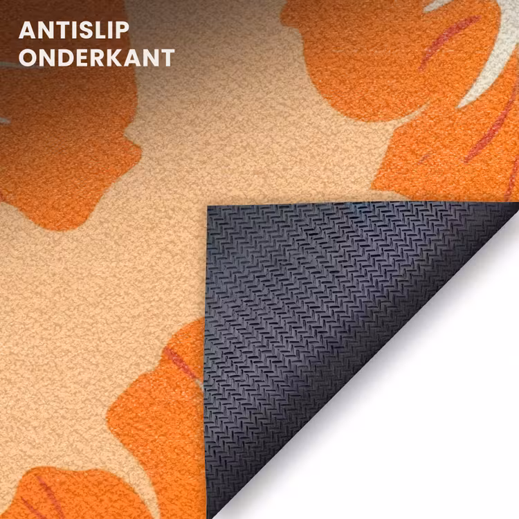 Deurmat - Tropisch - Hibiscus - Oranje — 6