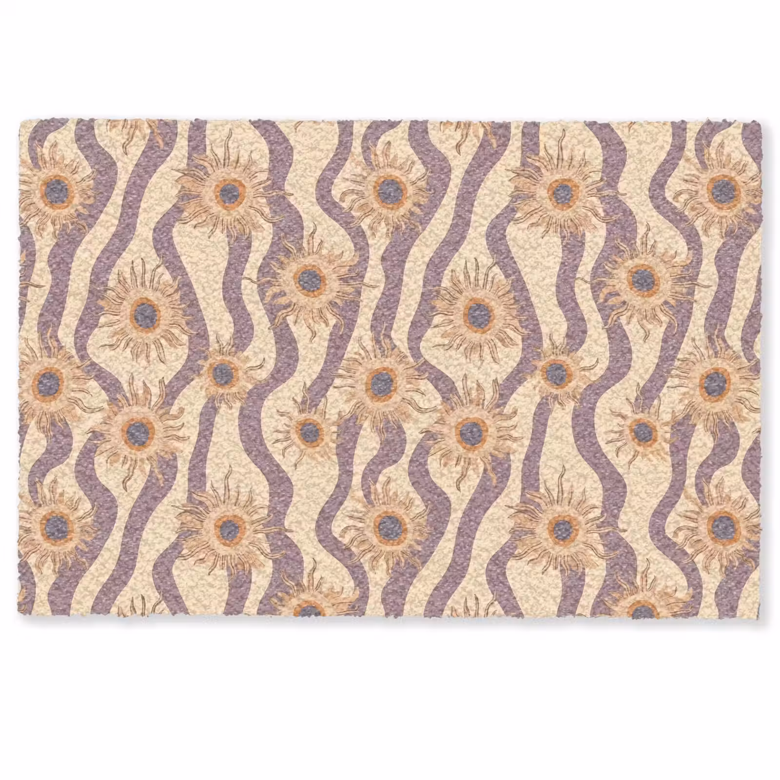 Deurmat - Bohemian - Vibe - Lavendelpaars — 1