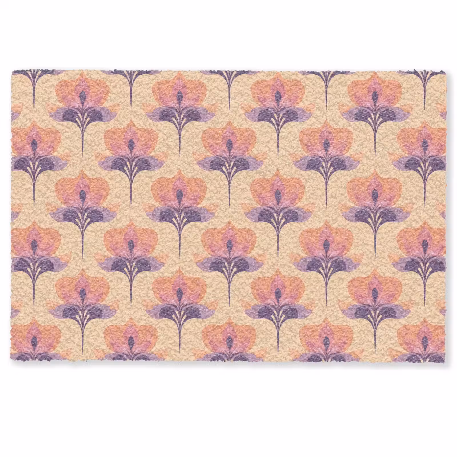 Deurmat - Botanisch - Patroon - Pastel — 1