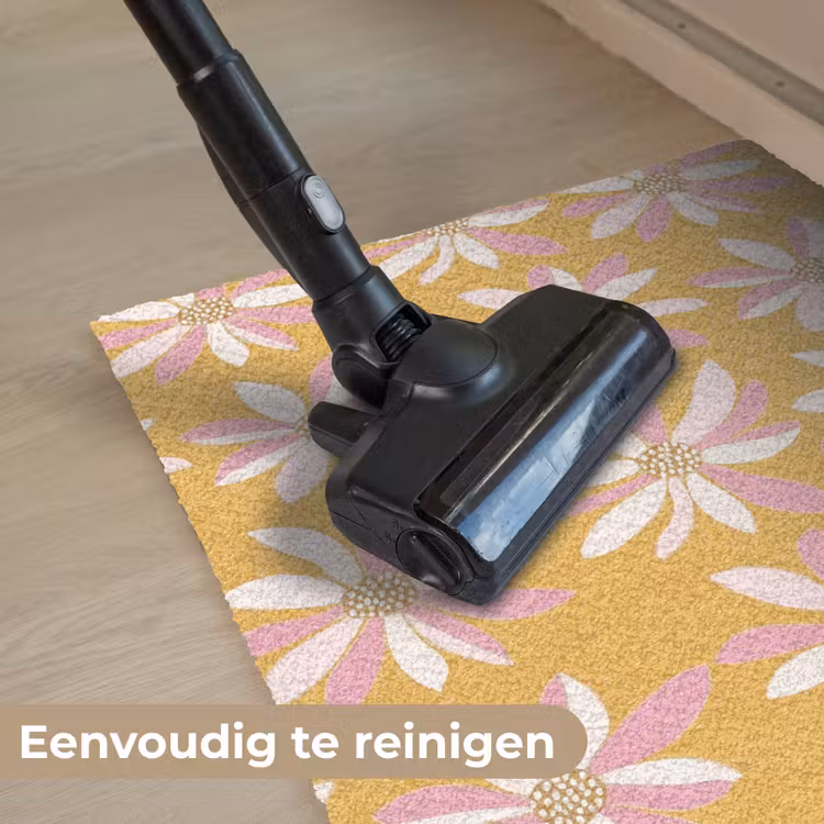 Deurmat - Bloemen - Modern - Geel — 9