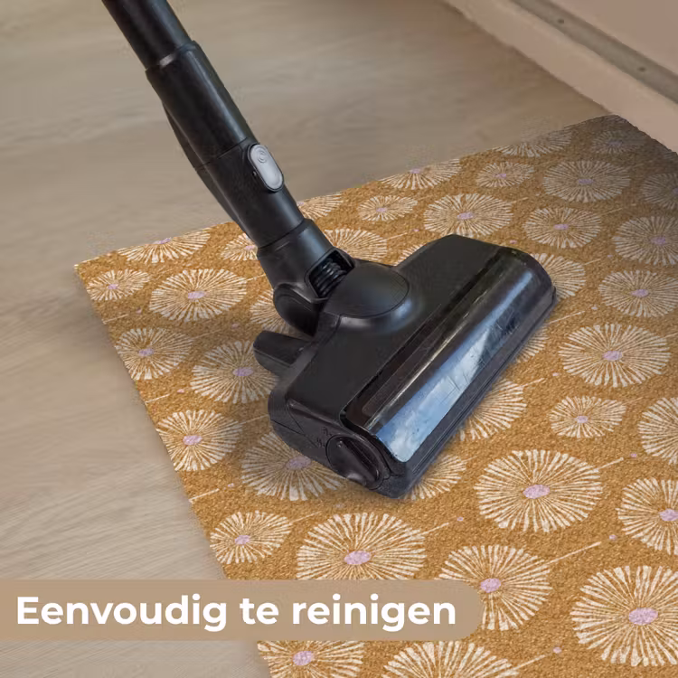 Deurmat - Bloemen - Modern - Oker — 9