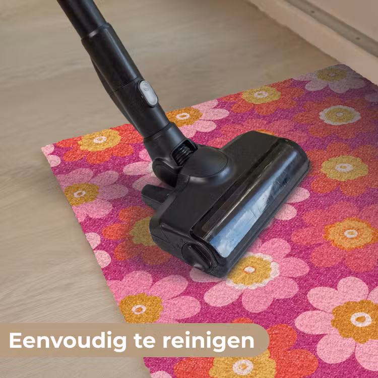 Deurmat - Bloemen - Retro - Kleurrijk — 9