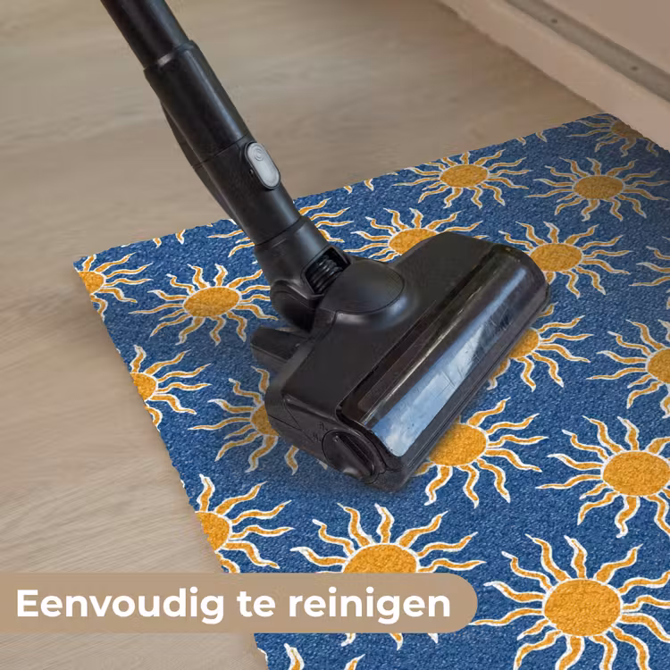 Deurmat - Zon - Patroon - Blauw — 9