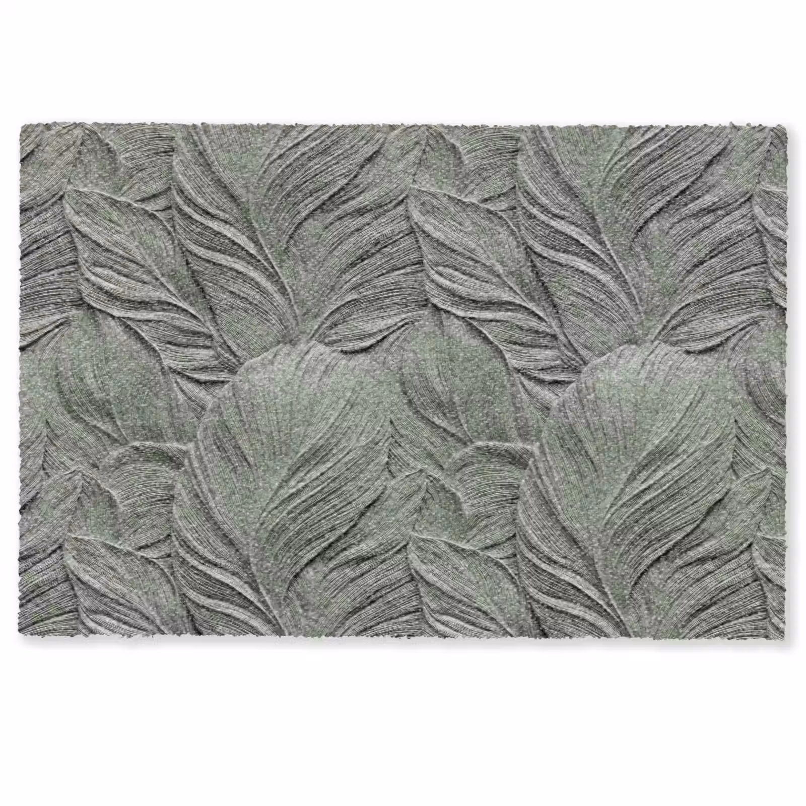 Deurmat - Bladeren - Textuur - Groen — 1
