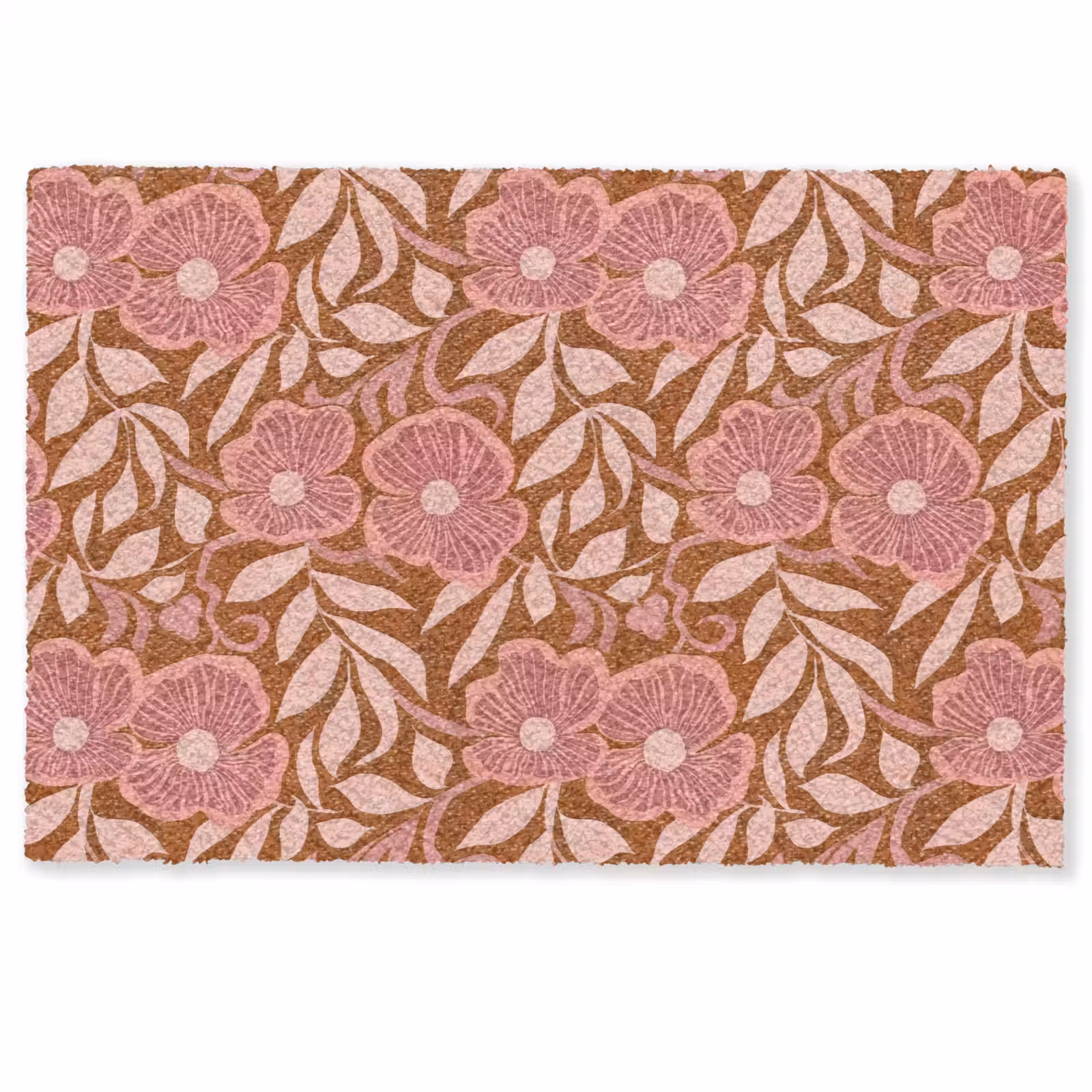 Deurmat - Sfeer - Bloemen - Roze — 1