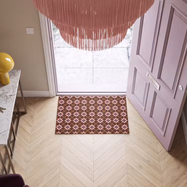Deurmat - Geometrisch - Sierlijk - Bruin — 4