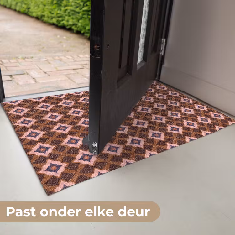 Deurmat - Geometrisch - Sierlijk - Bruin — 7