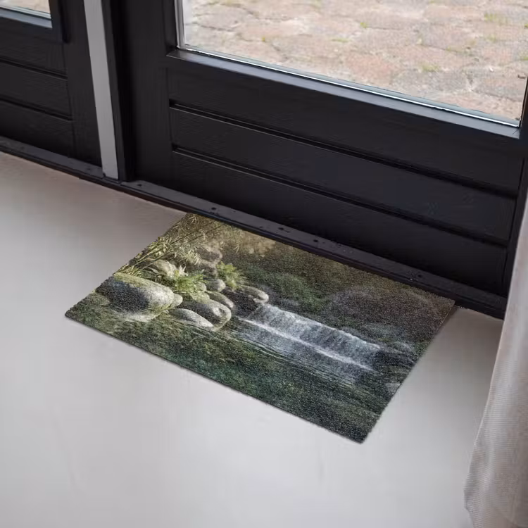 Deurmat - Beek - Waterval - Natuur - Groen — 2