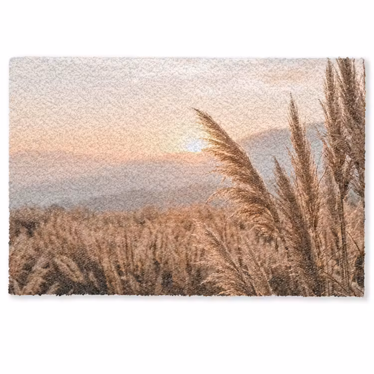 Deurmat - Gras - Veld - Zon - Natuur — 1