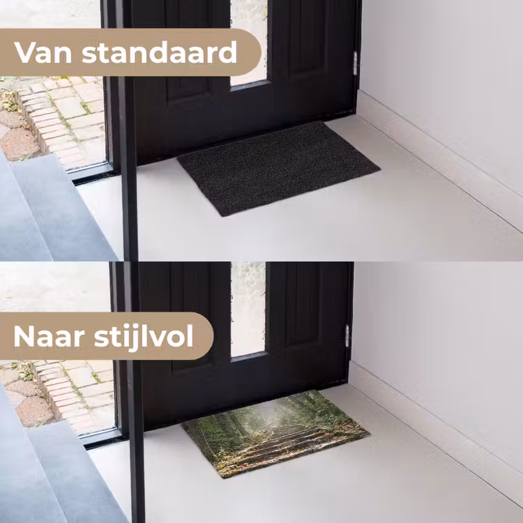 Deurmat - Stenen - Trap - Bos - Natuur — 3