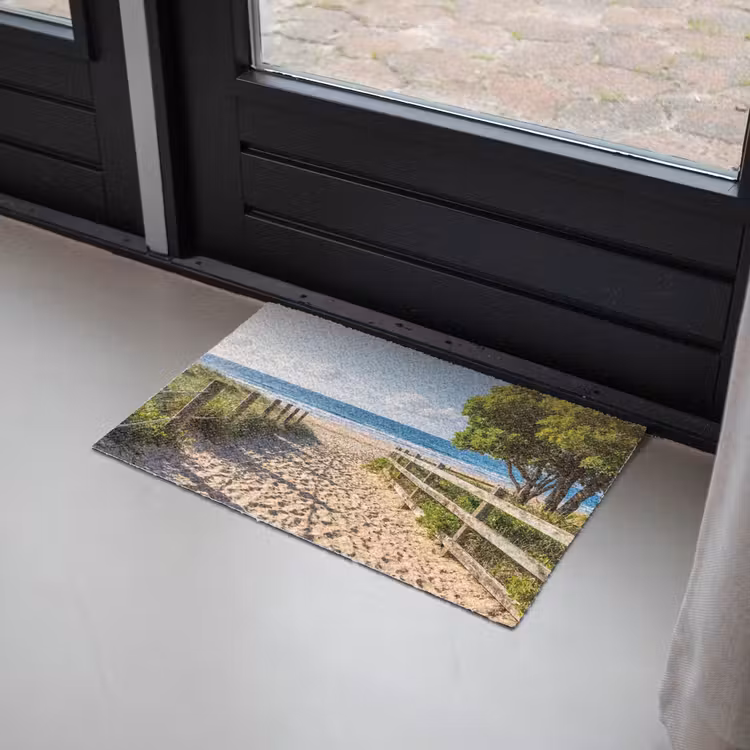Deurmat - Strand - Zandpad - Oceaan - Natuur — 2