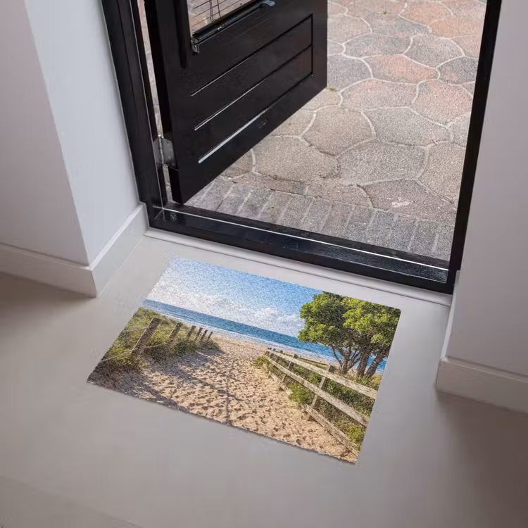 Deurmat - Strand - Zandpad - Oceaan - Natuur — 4