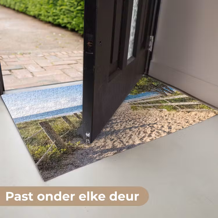 Deurmat - Strand - Zandpad - Oceaan - Natuur — 7