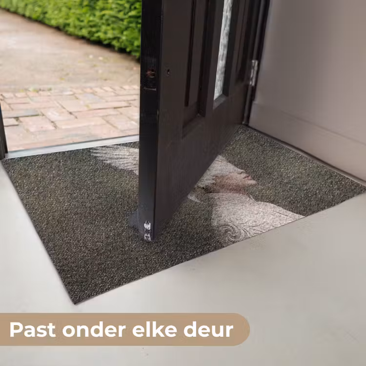 Deurmat - Vleugels - Vrouw - Wit — 7